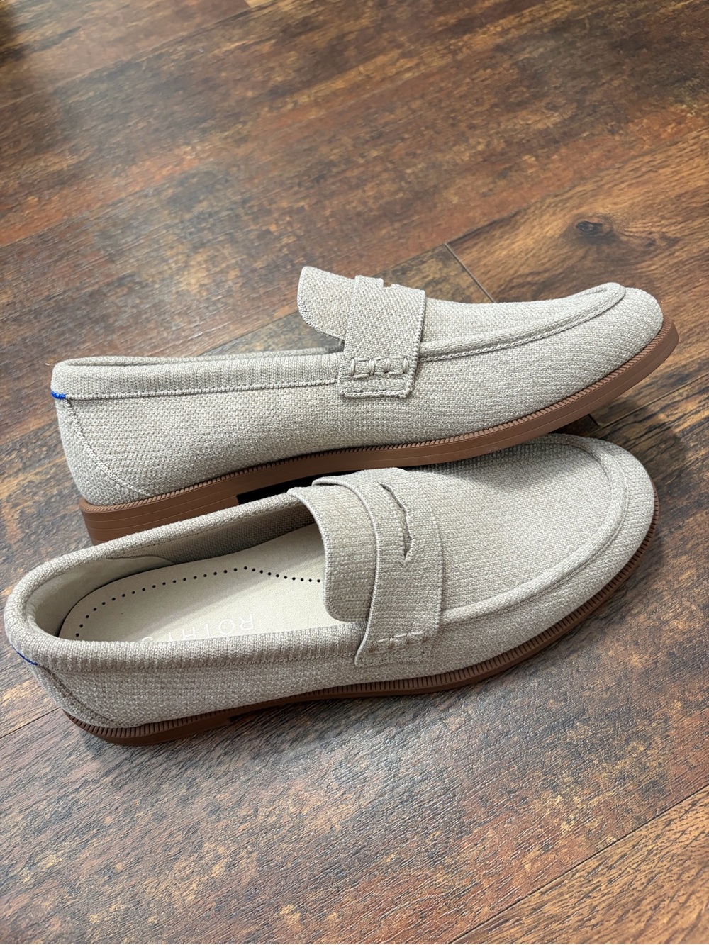 Rothy's The Penny Loafer in ReVelvet Dove 9